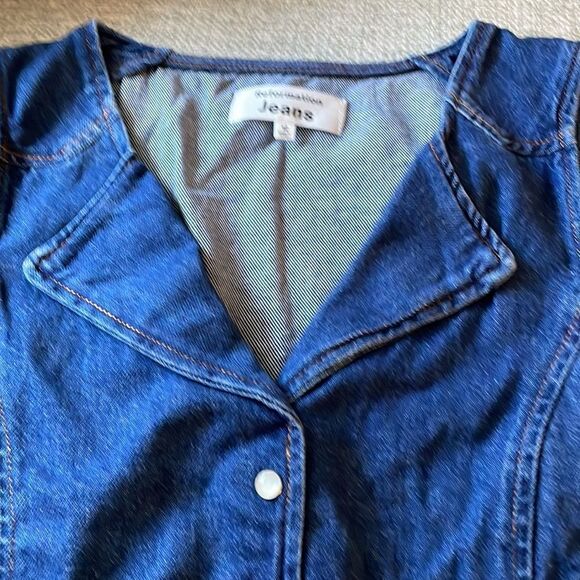 Reformation Jaime Denim dress - Size 12 - Picture 5 of 7